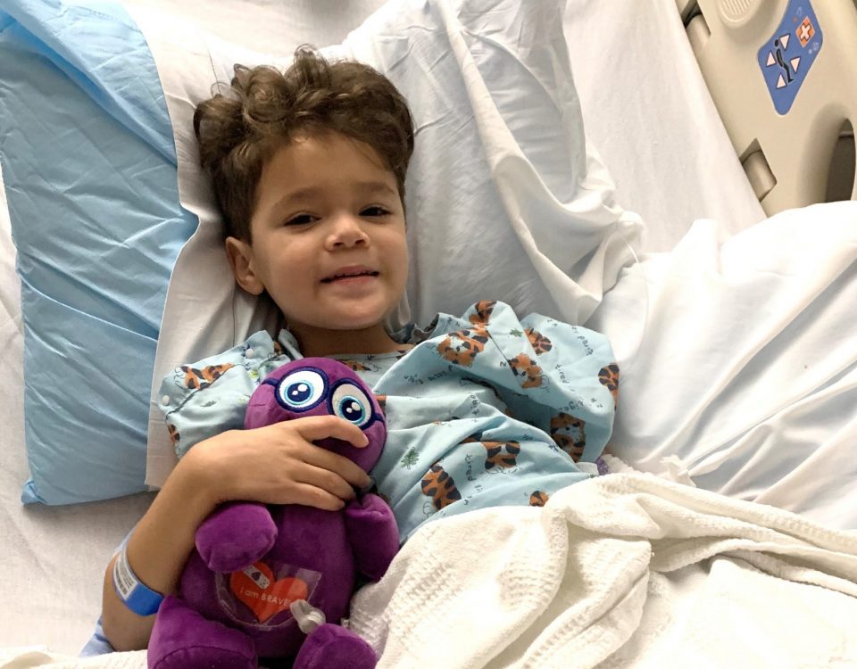 A Mom's Letter of How Purple Puff Helped Her Son Be Brave