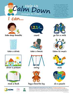 Help Us Calm Down: Strategies for Children — English