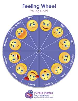 Feeling Wheel — Young Child