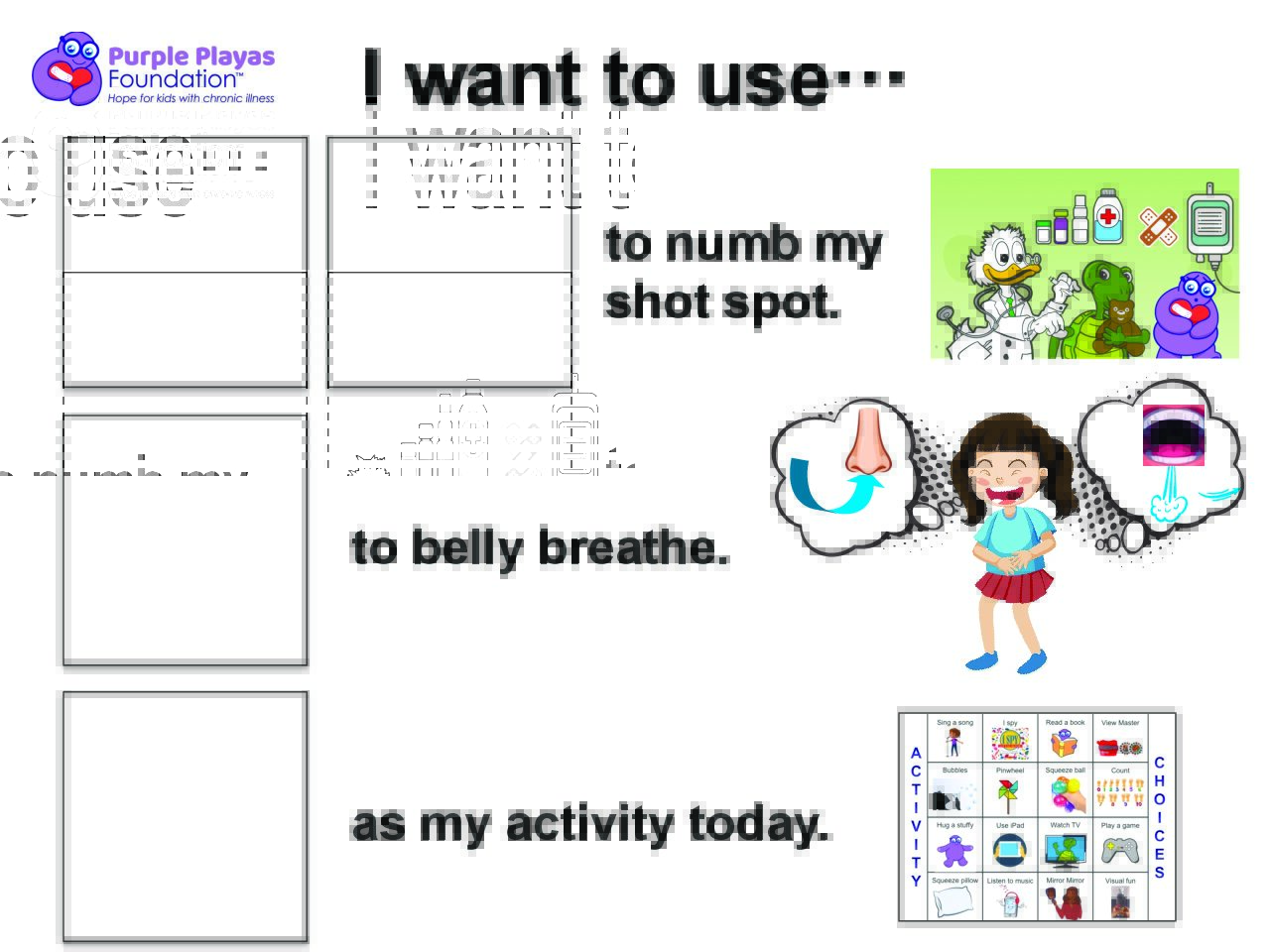 Shot Plan: I Want to Use...
