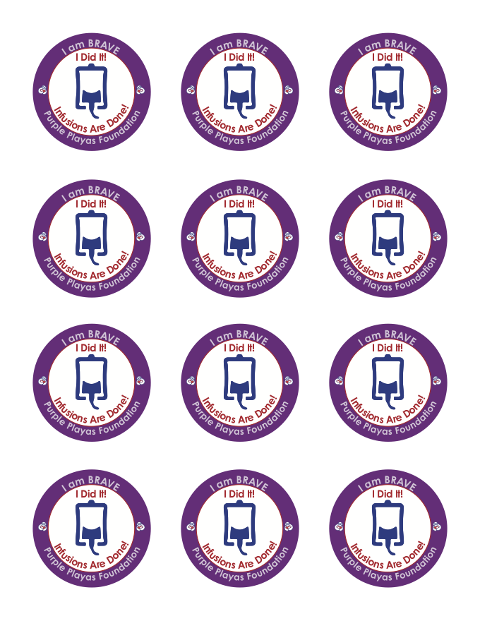Bravery Badge Stickers — Individual Pages