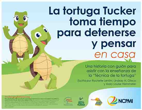 Tucker Turtle Takes Time to Tuck and Think at Home — Spanish